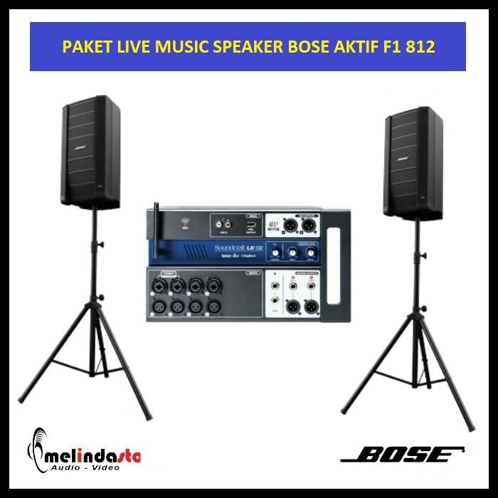 Paket live musik | auditorium | PA System | lapangan speaker bose F1 - Paket A